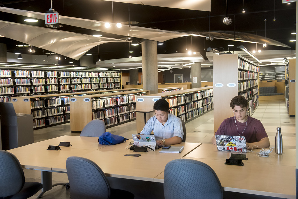 Fraser Library Student Photo Shoot SFU Library Flickr
