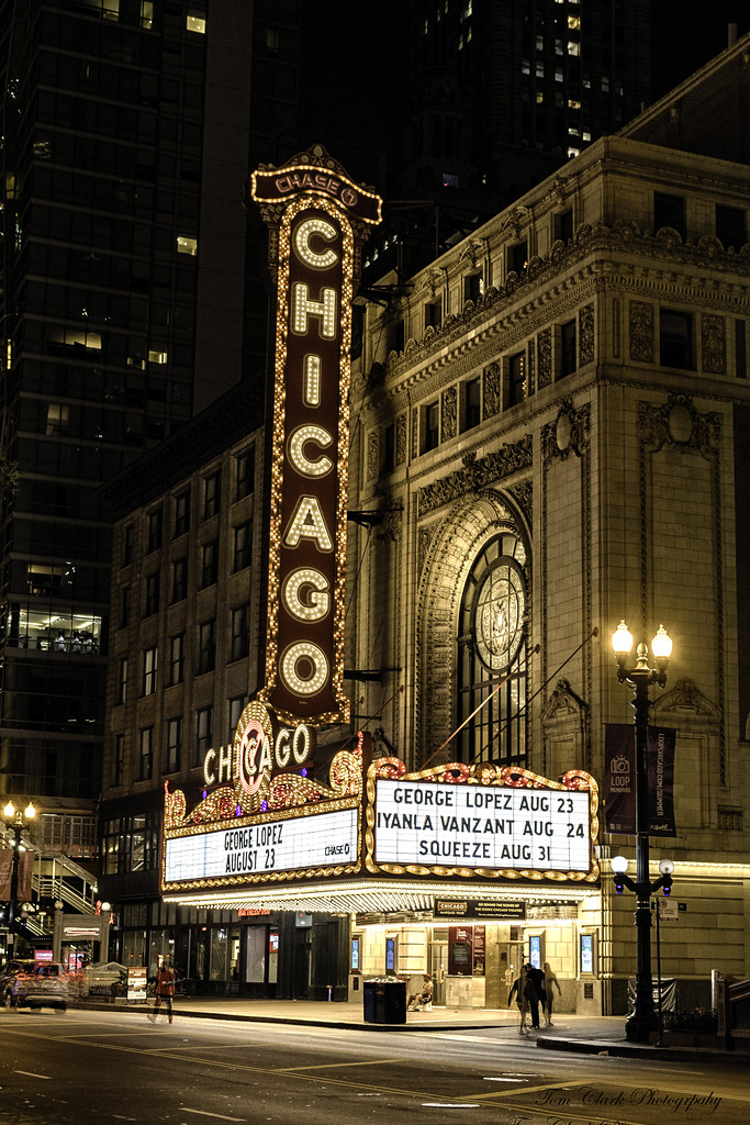 The Iconic Chicago Theater in the "Theater district". I wa… Flickr