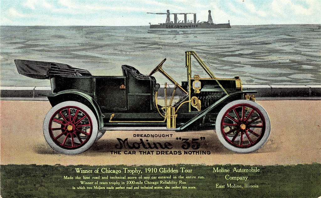 1911 Moline 35 Touring Car Advertised as "The Dreadnought … Flickr