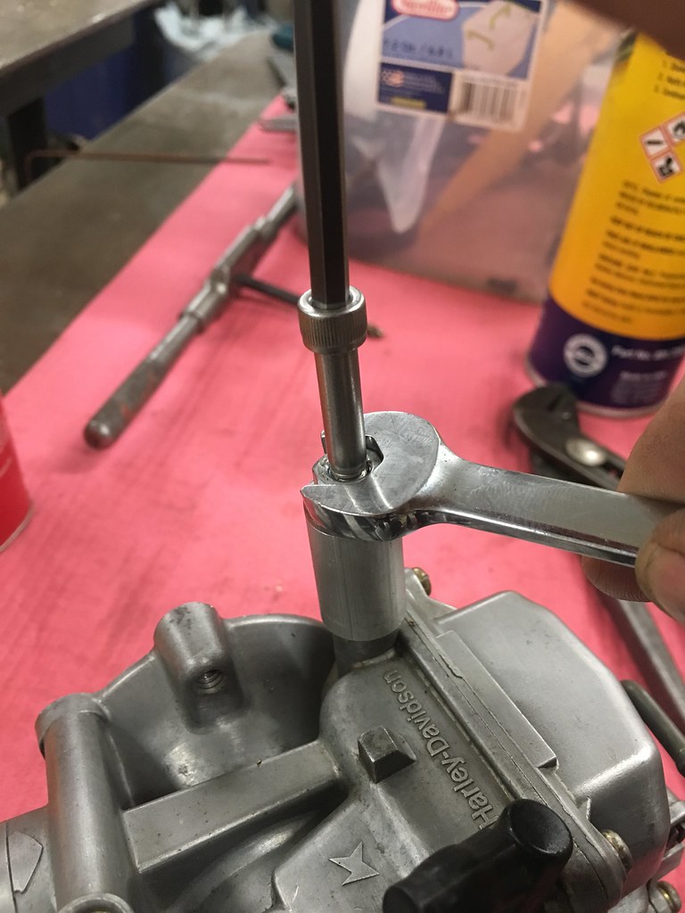 Cv carb fuel inlet removal Jason Roche Flickr