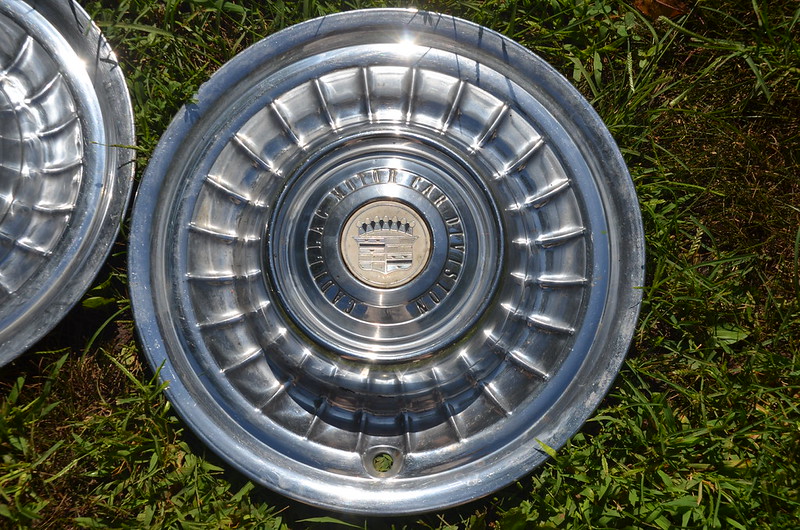 Old Cadillac Hubcaps. Worth Anything? VW Vortex Volkswagen Forum