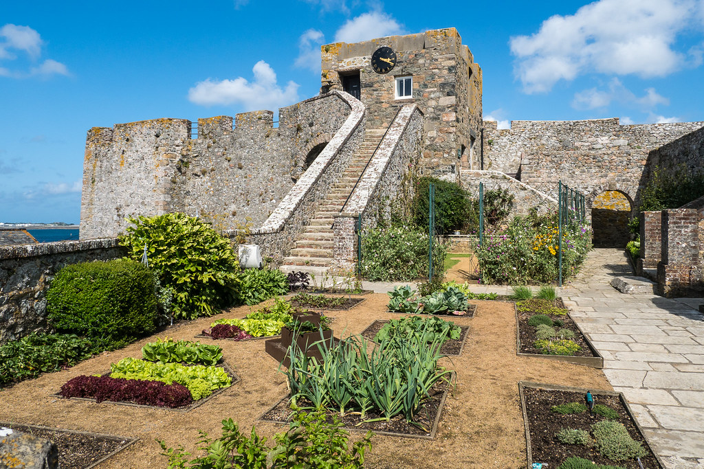 Castle Gardens Guernsey is full of lovely gardens, … Flickr