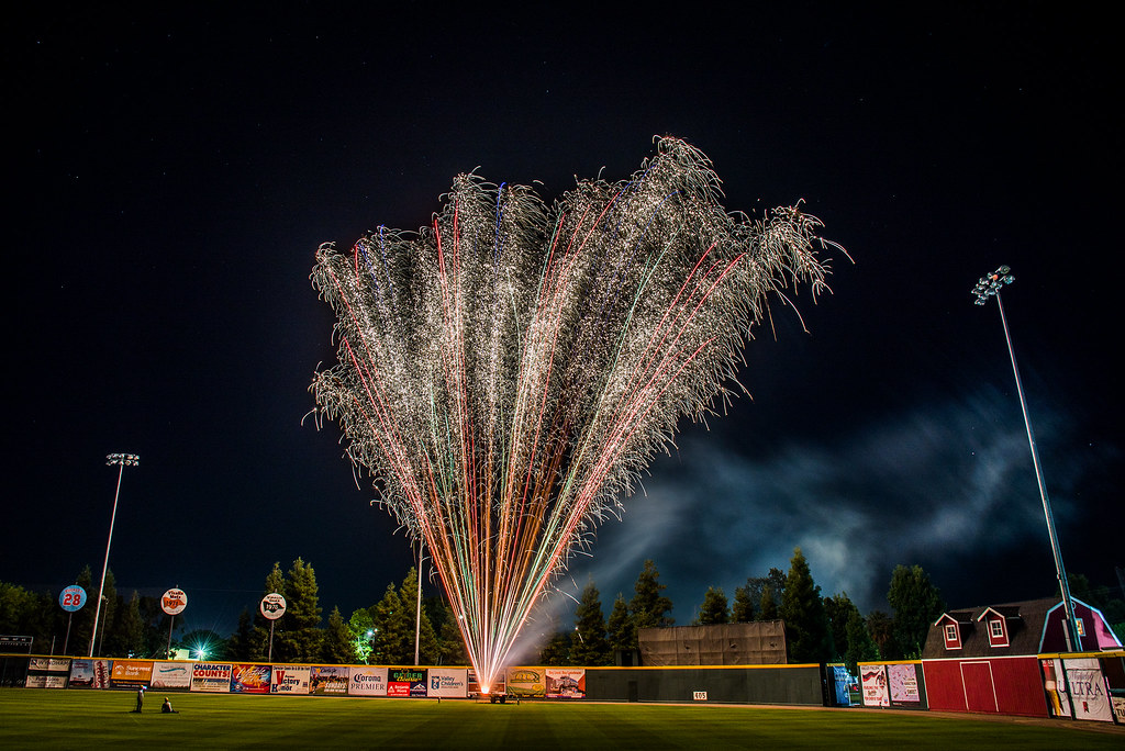 Visalia Rawhide Ballpark Fireworks _GML8389 Landis Flickr
