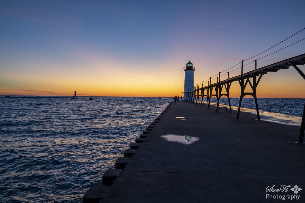Manistee MI Sunset SueFi Photography Flickr