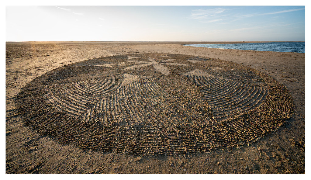 Sand circle www.ad.nl/westland/tweenieuwekunstwerkenin… Flickr