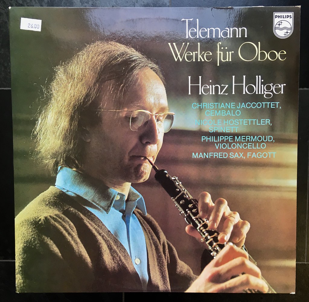 Telemann Werke fur Oboe Heinz Holliger Oboe, Christian… Flickr