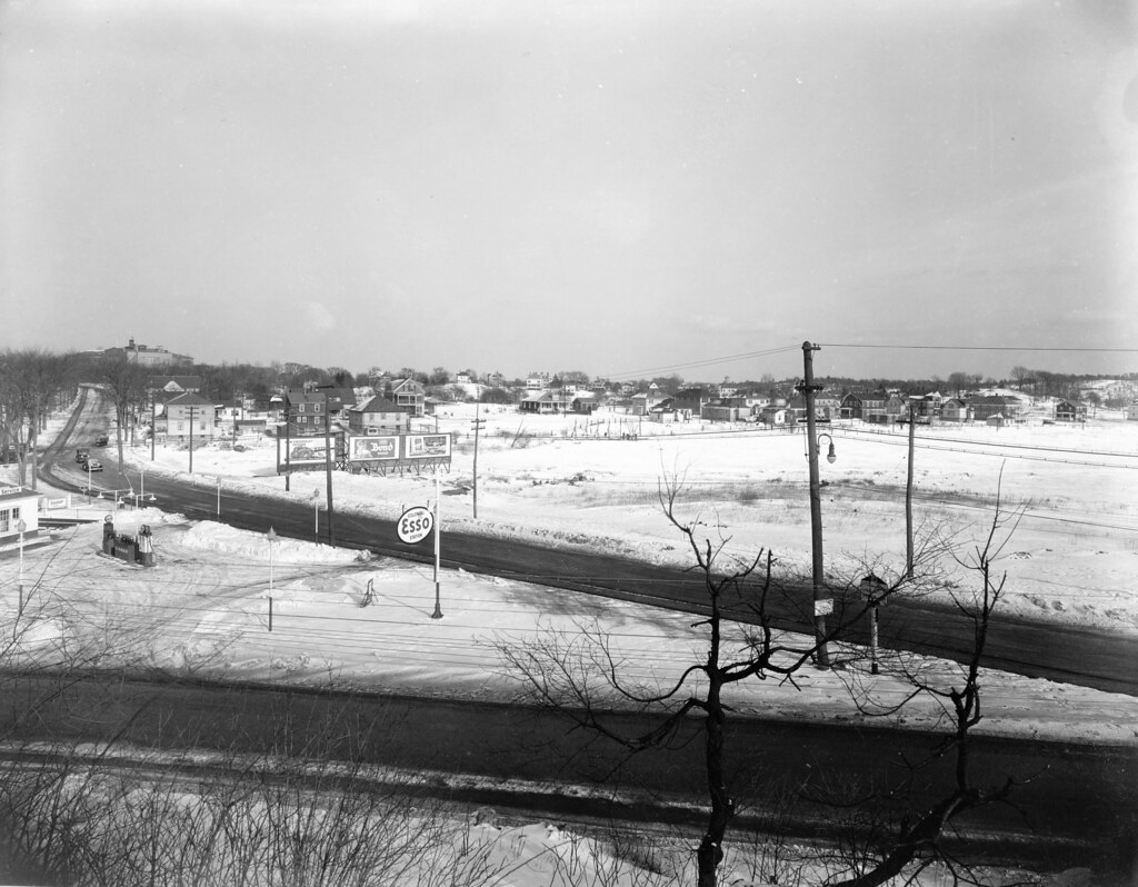 Intesection of Loring Avenue and Canal Street, 1935 Flickr