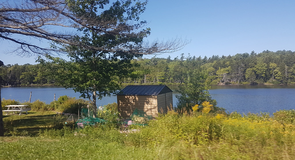 Barrett Lake Beaver Bank, Nova Scotia Barrett Lake in Be… Flickr