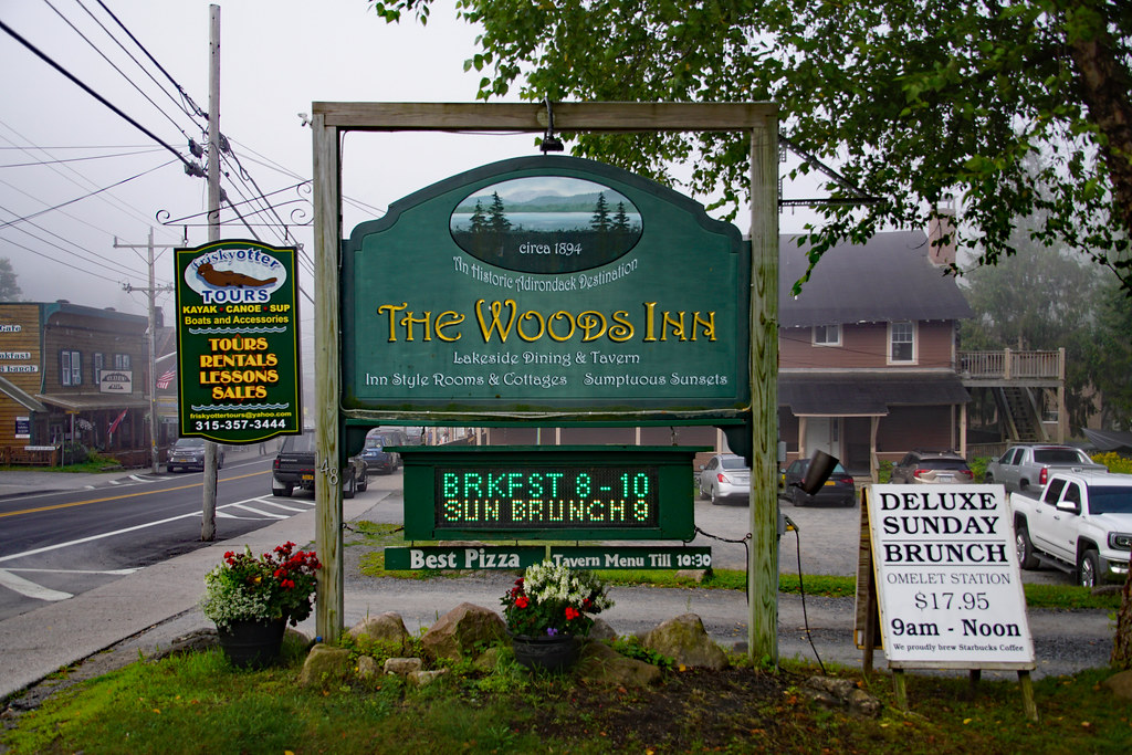 The Woods Inn State Route 28, Inlet, New York Terry Spencer Flickr