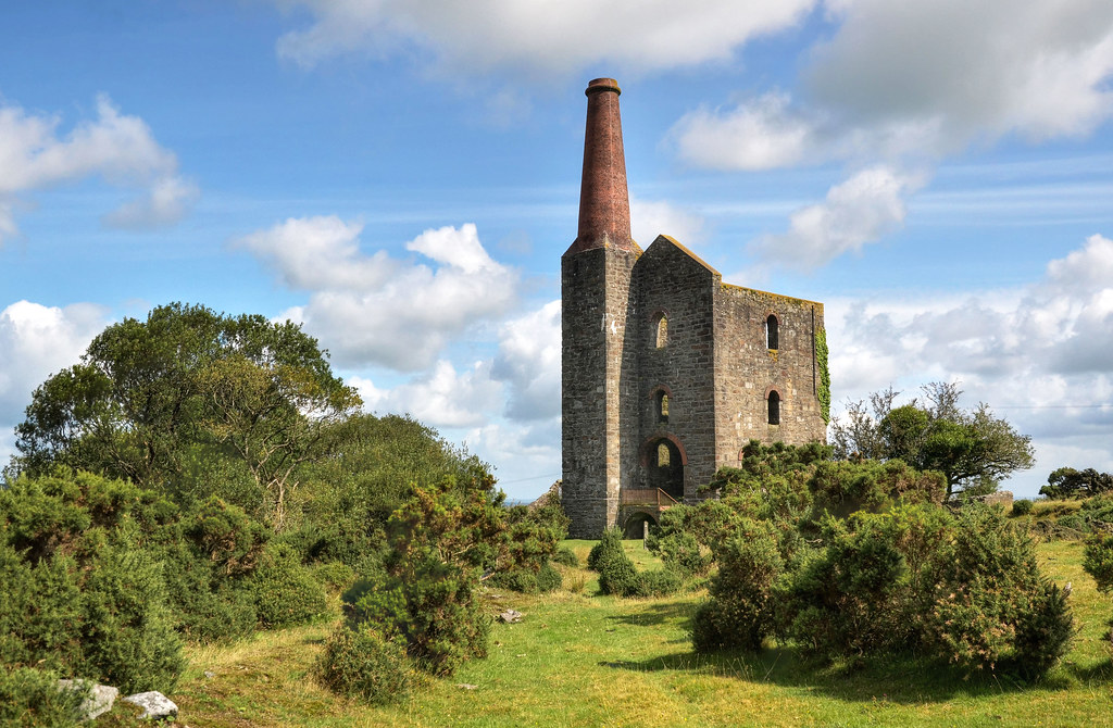 Mine engine house, Bodmin Moor, Cornwall This is the large… Flickr