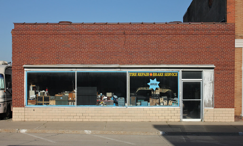 Downtown Building Guthrie Center, IA Probably a car deal… Flickr