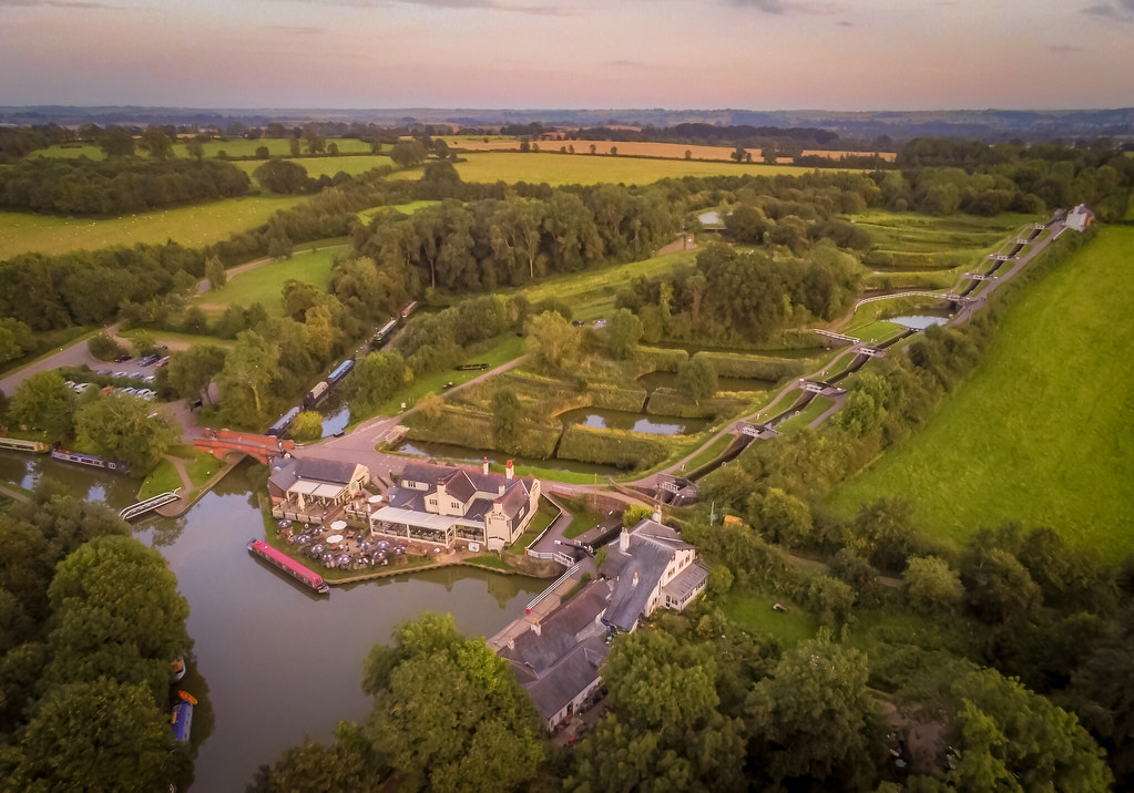 Foxton Locks, Leicestershire Anafi 1.5.6 Steve Constant Flickr