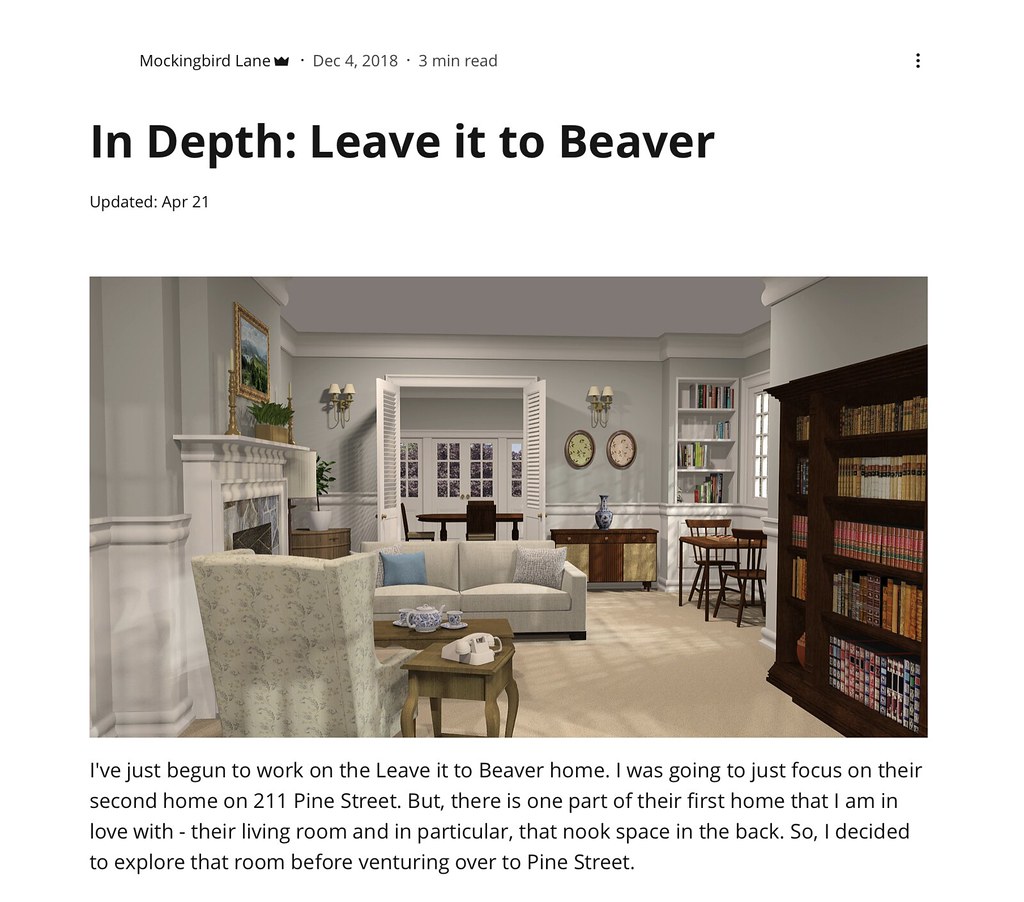 Marina Coates Leave it to Beaver House 911 Colonial Street… Flickr