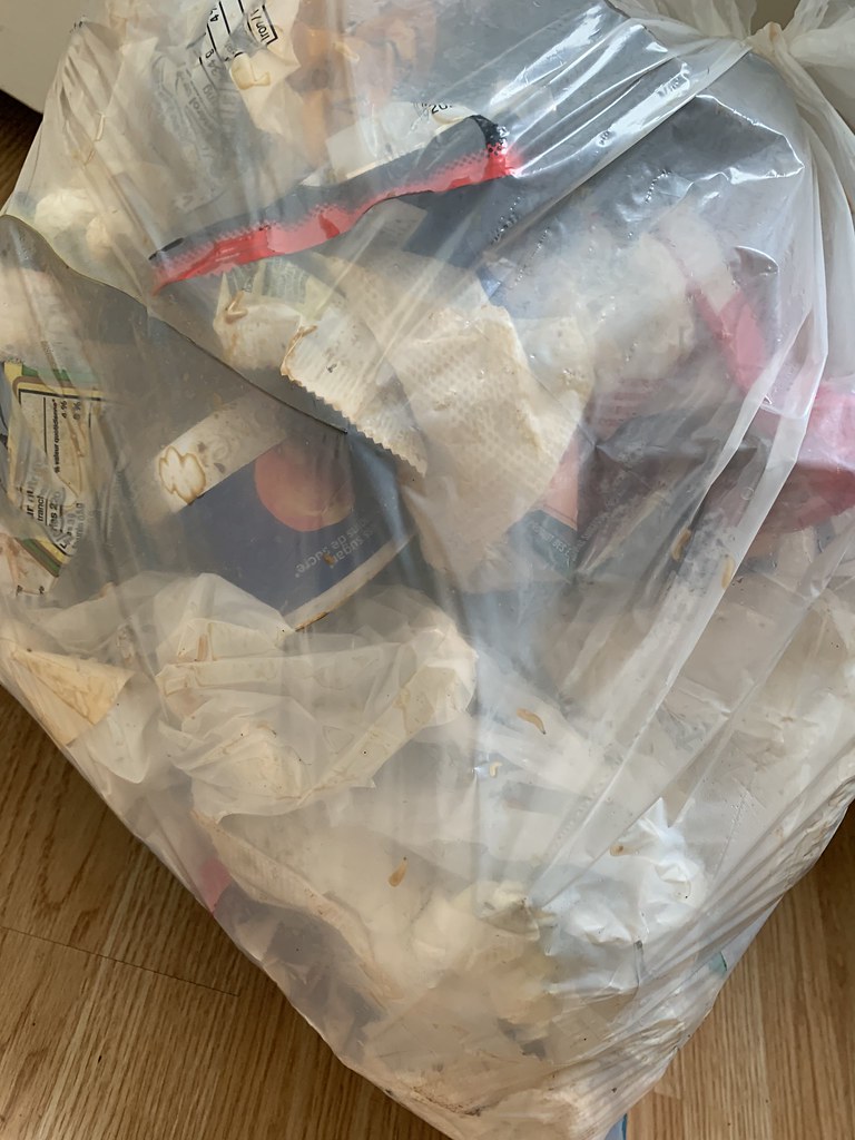 to take out the trash and then this was happened Flickr