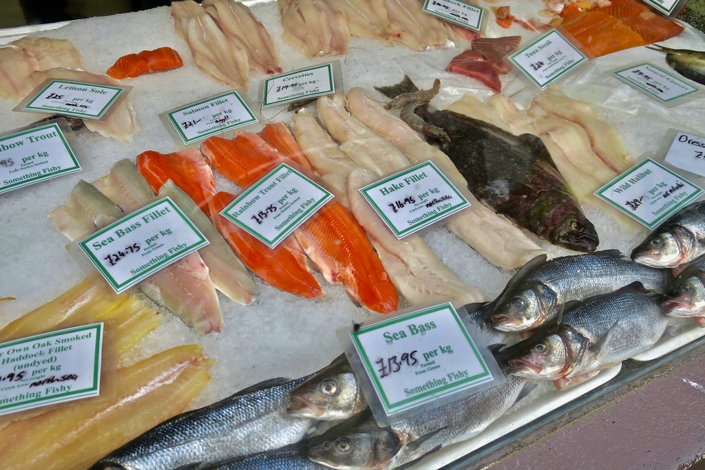 Fish, Edinburgh, UK Fish for sale in Edinburgh, Scotland. Robby