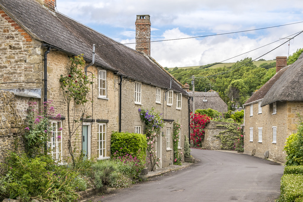 Huisjes in Burton Bradstock (Cottages in Burton Bradstock Flickr