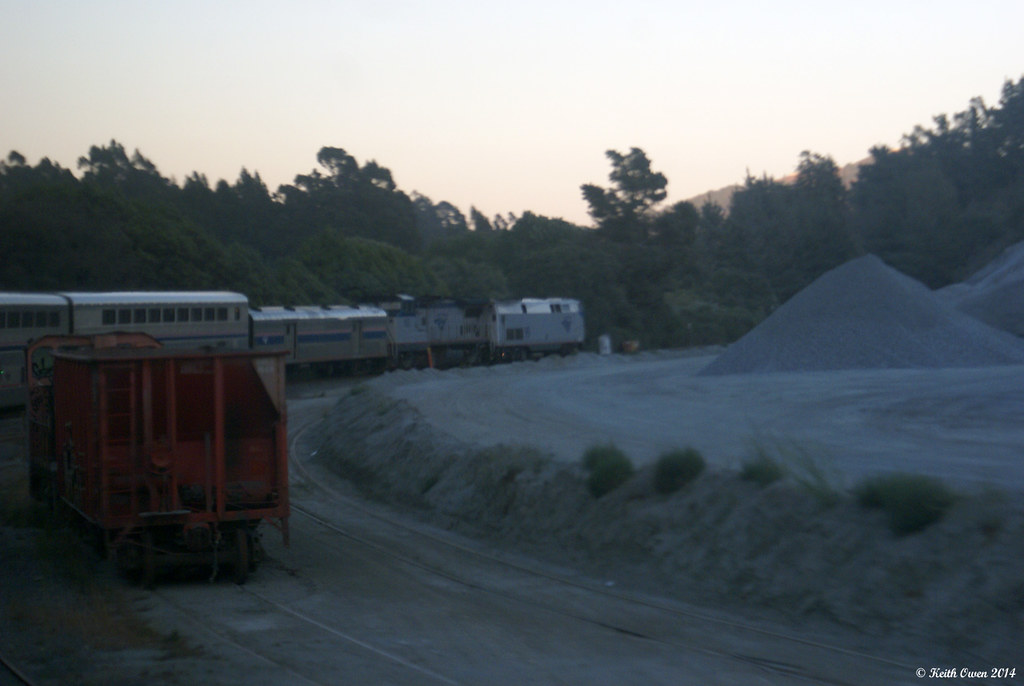 Northbound Coast Starlight Granite Rock Quarry, CA Flickr
