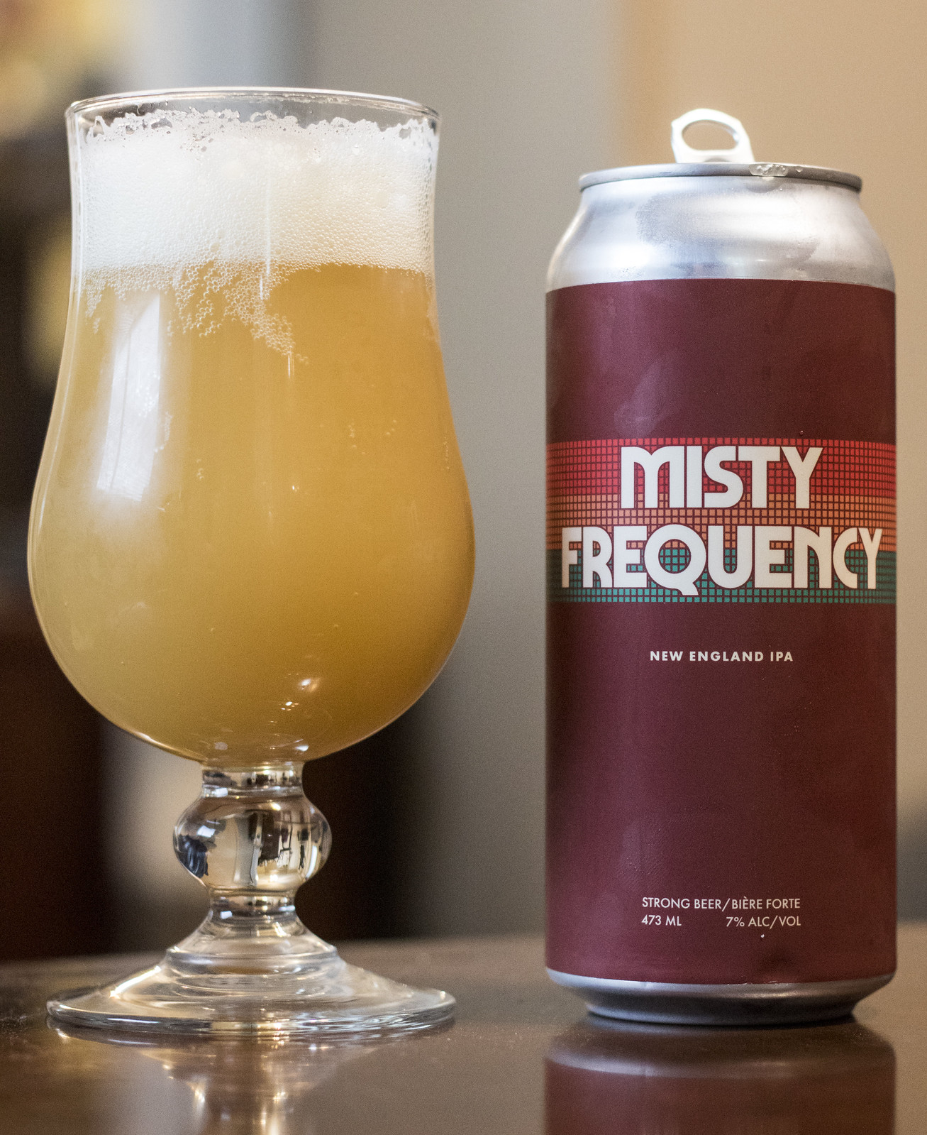 Review Cabin Brewing Misty Frequency New England IPA BeerCrank.ca