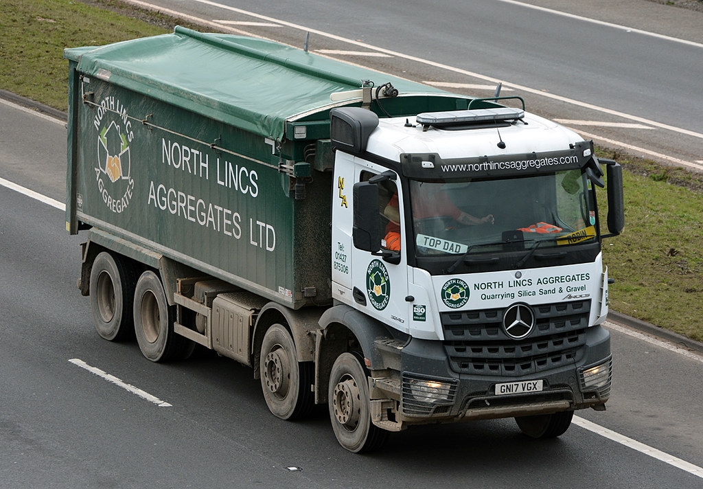 North Lincs Aggregates GN17VGX M5 Strensham 22/03/2018 Flickr