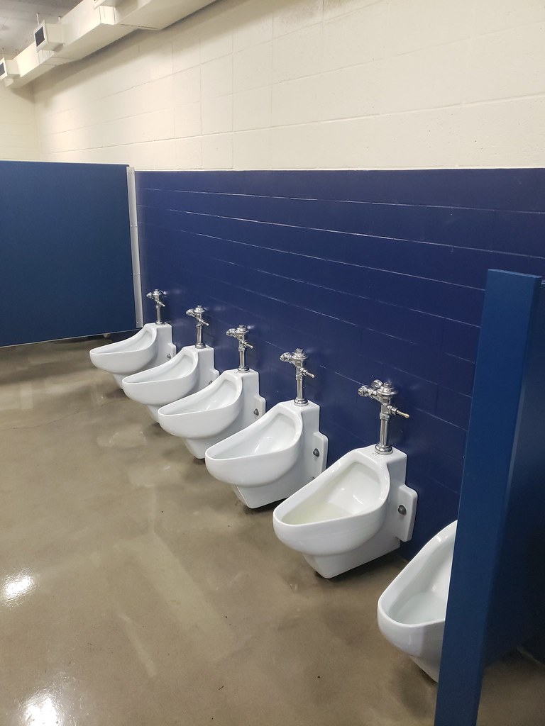 11 urinals near stairs by wall plate 104 and 105 in breede… Flickr