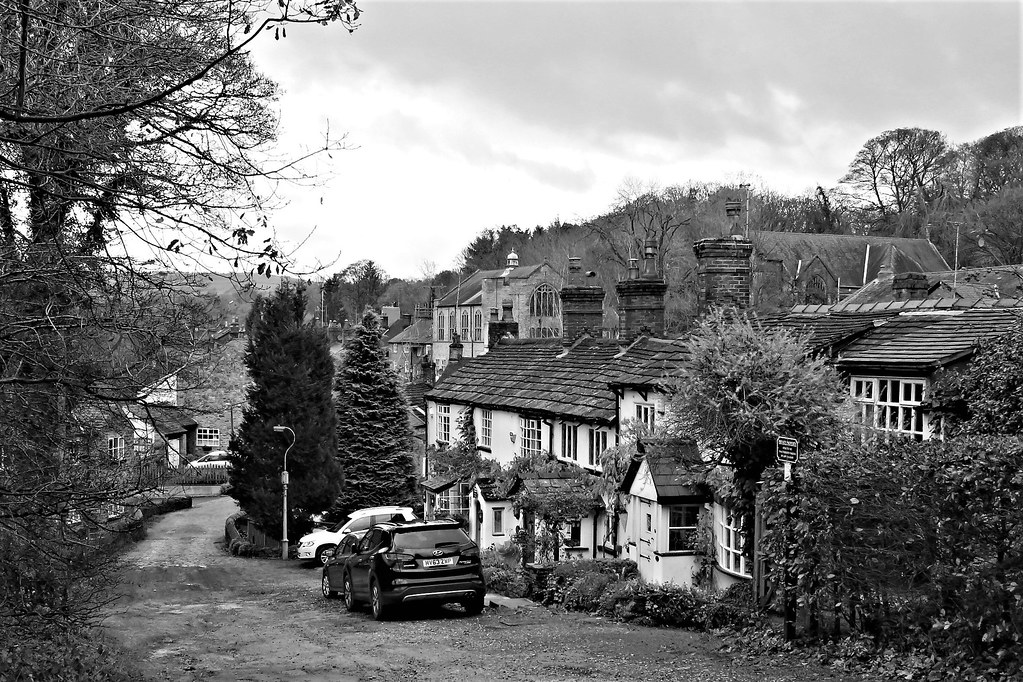 Marple Bridge, Cheshire B & W conversion of an image taken… Flickr