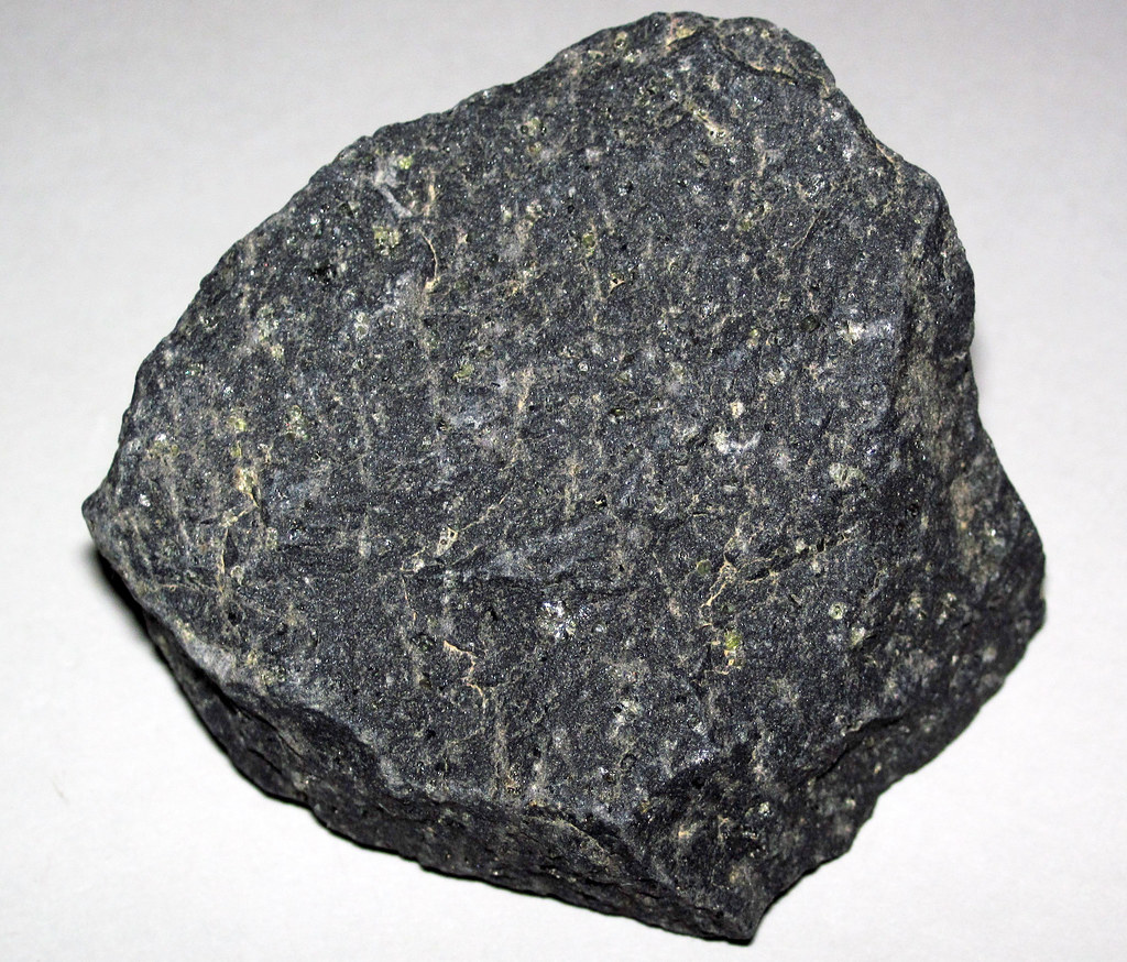 Olivine basalt (Cedar Canyon, Iron County, Utah, USA) 11 a photo on