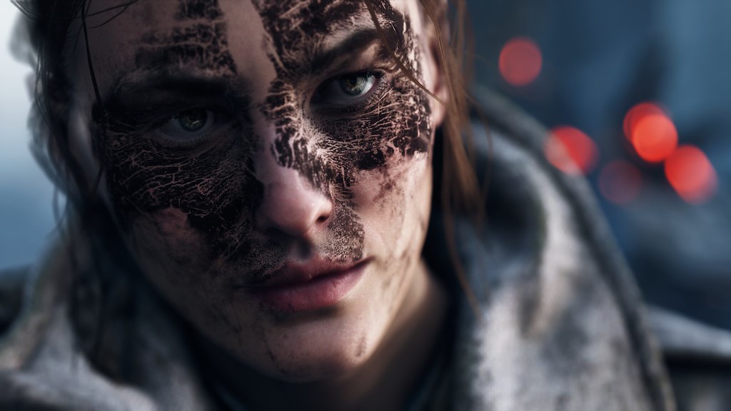 Battlefield V Angel facepaint EA DICE Flickr