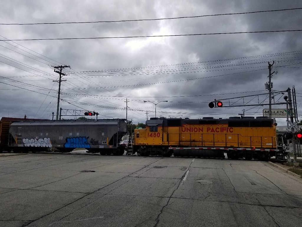 Union Pacific's Granville job performing switching duties … Flickr