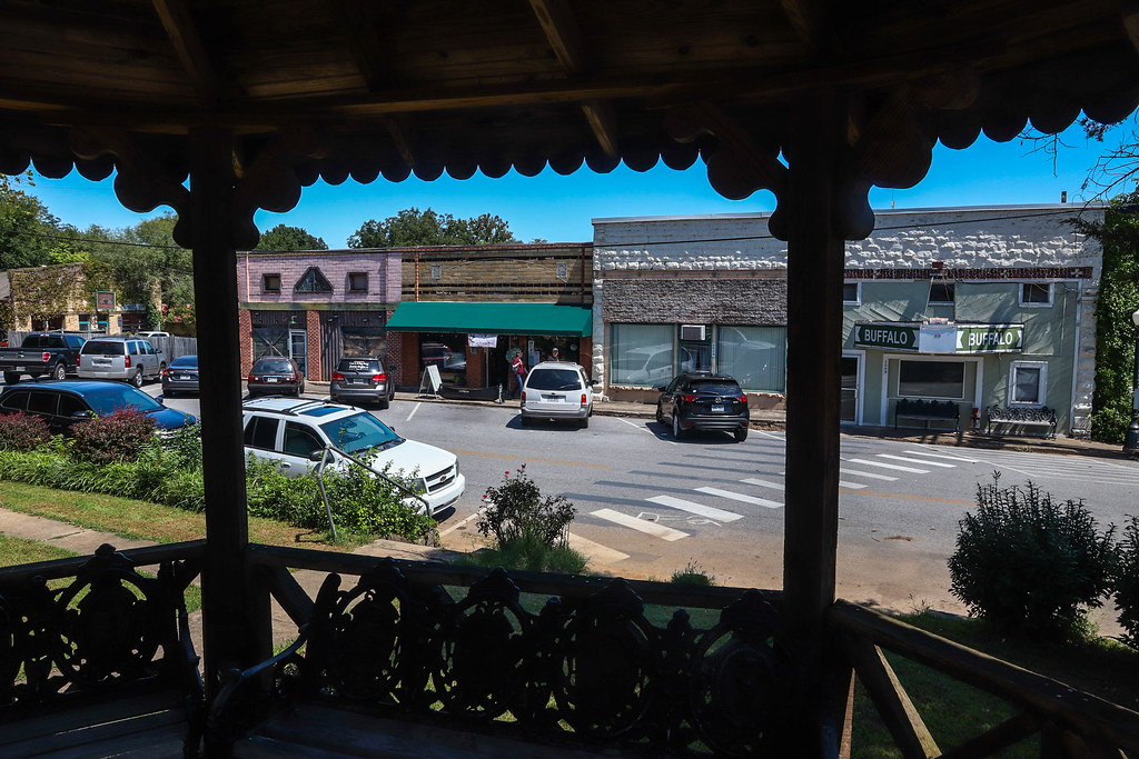 Downtown Jasper, Arkansas Small town America William Bullock Flickr