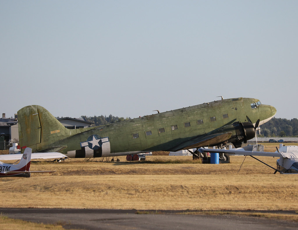 Douglas C47.....20190722282 Arlington Airport, Wa Flickr