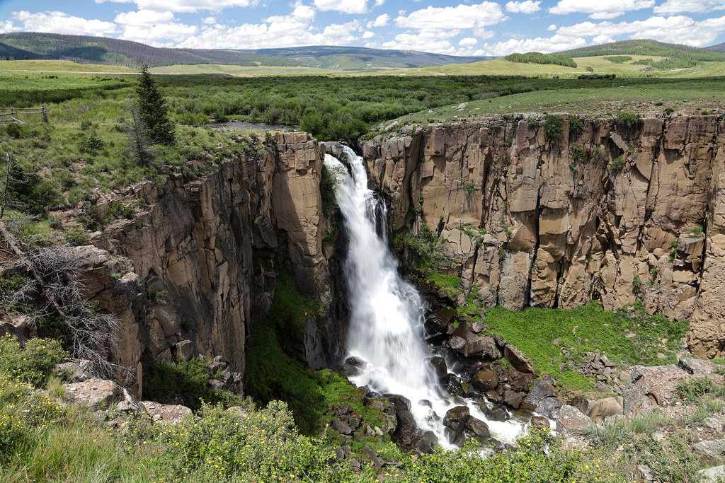 North Clear Creek Falls Near Creede, Colorado Simon Foot Flickr