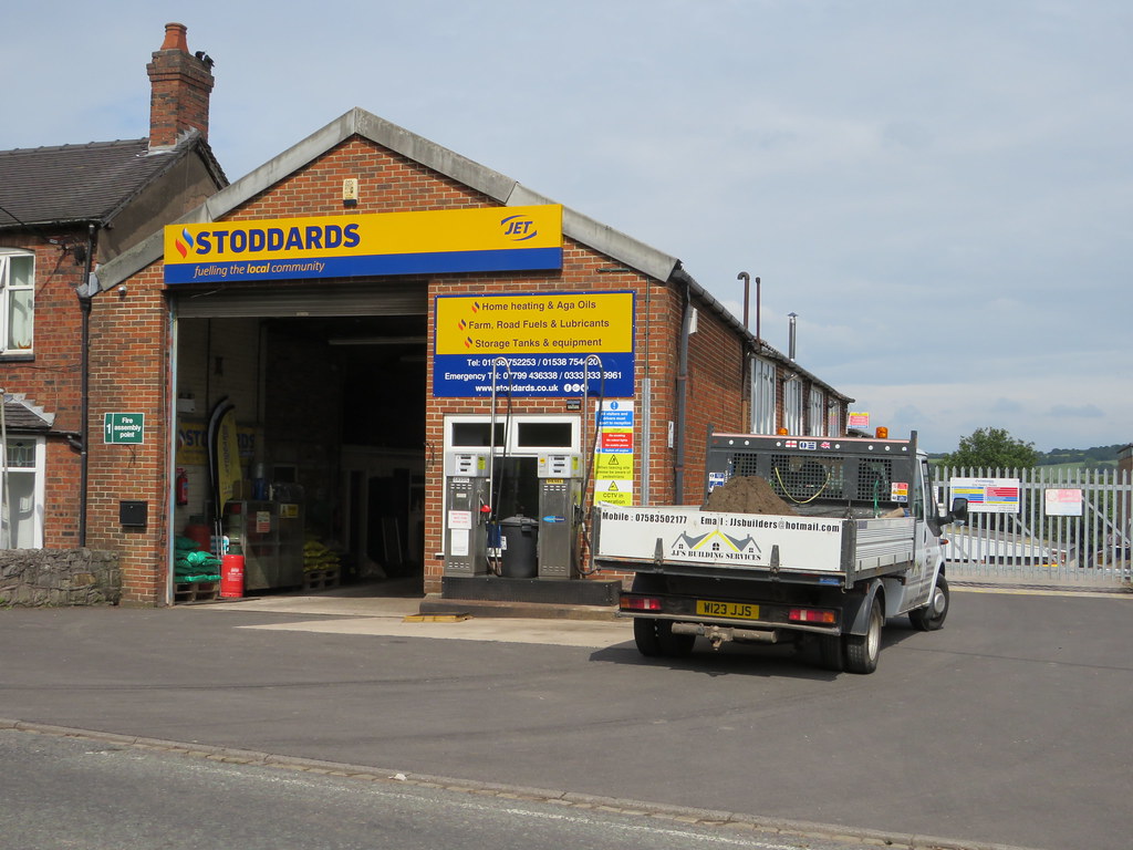 Jet Stoddards, Greenhill Garage, Leek Road, Cheadle, Sta… Flickr