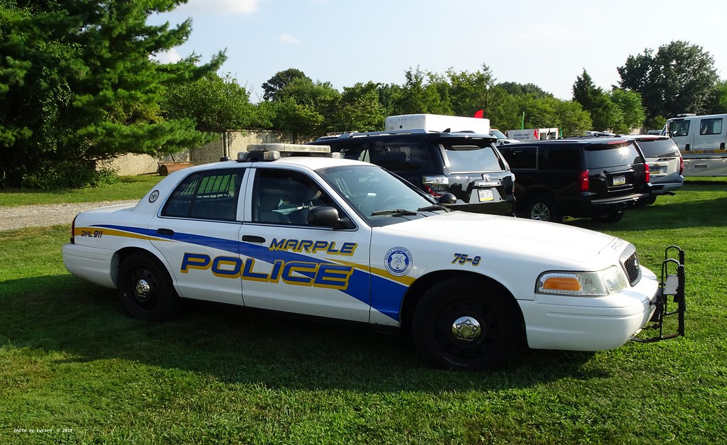 Marple Twp PA Police Ford Crown Victoria (5) rwcar4 Flickr