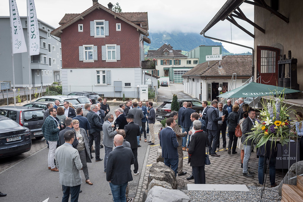 Empfang und Apéro SCHULER Weinwelt SCHULER St. Jakobskellerei Flickr