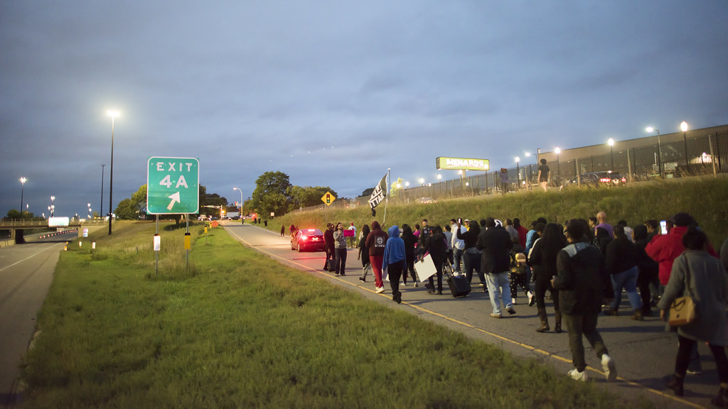 March for Brian Quinones exits highway 494 Richfield, Minn… Flickr