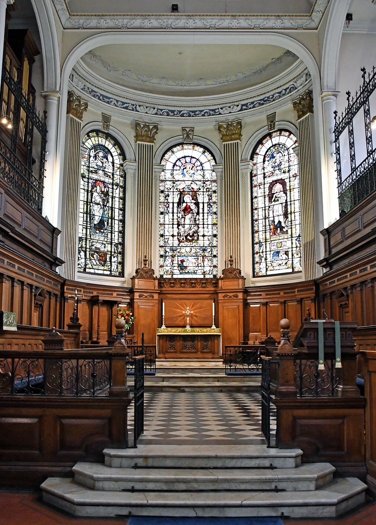 Inside St. Ann's Church, Manchester Splendid interior and … Flickr
