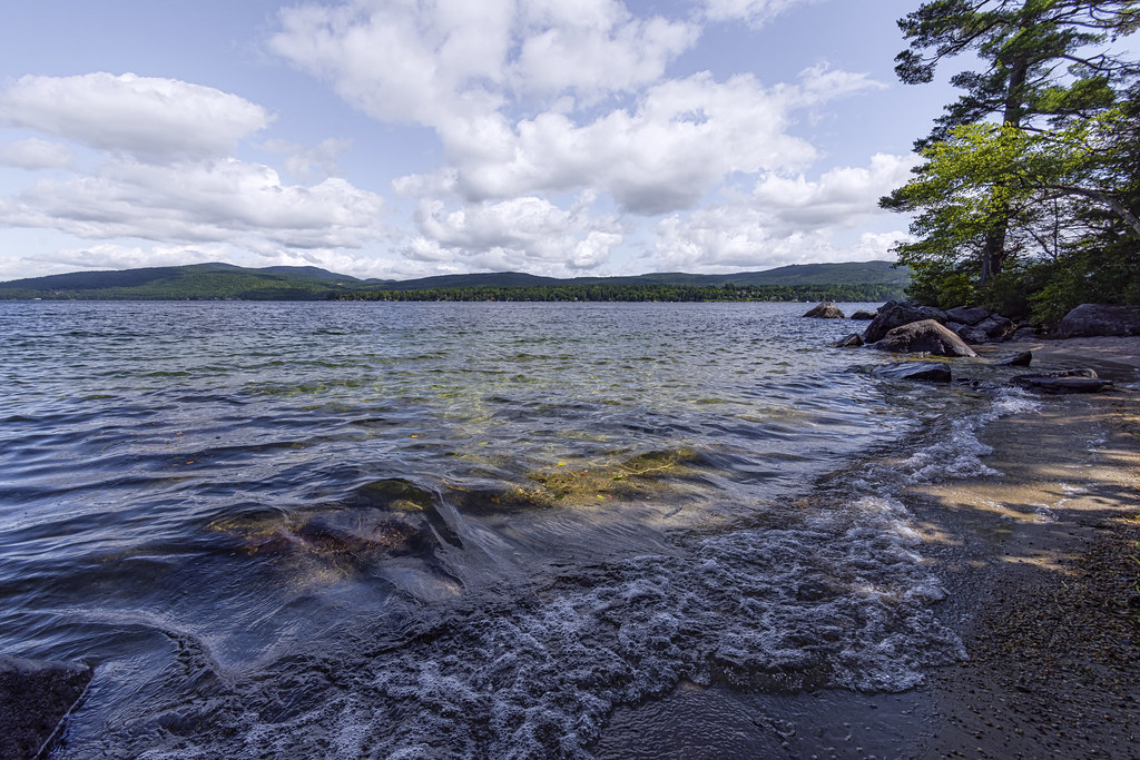 Beach along Peninsula Trail Newfound Lake, Wellington Stat… Flickr