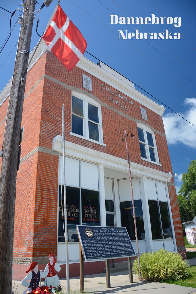 An Evan Post Card Dannebrog, Nebraska The Danish Capital … Flickr