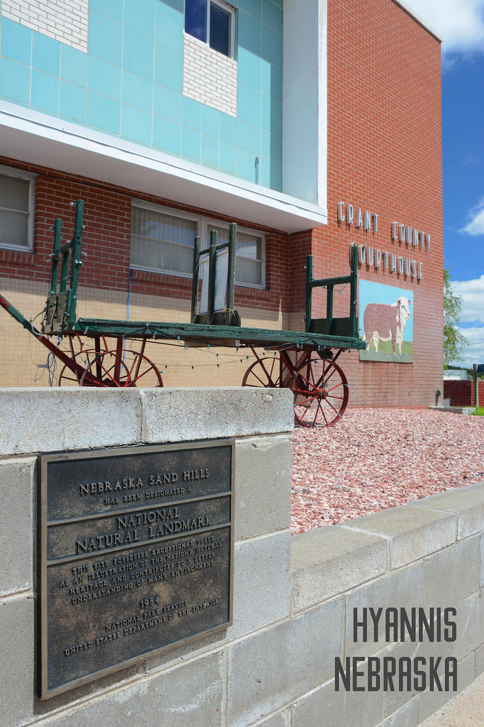 An Evan Post Card Hyannis, Nebraska Hyannis (pop. 190) is… Flickr