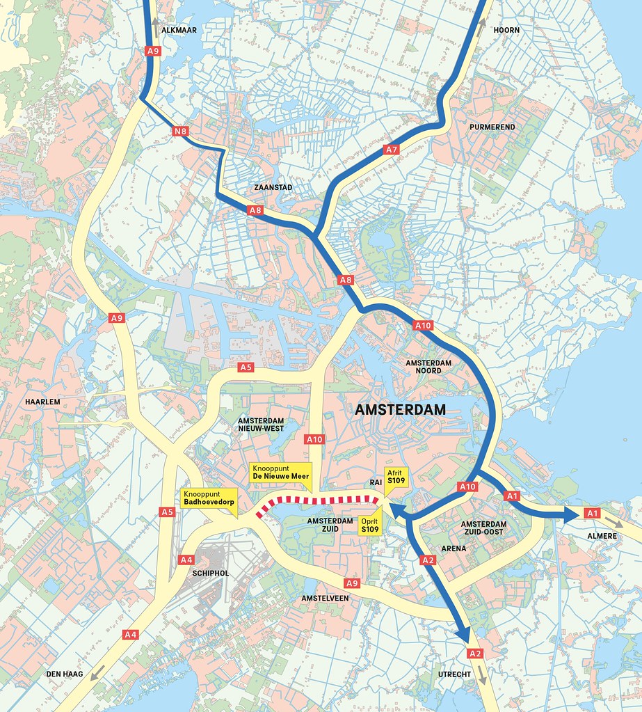 Bereikbaarheid Amsterdam vanuit het noorden (auto) Flickr