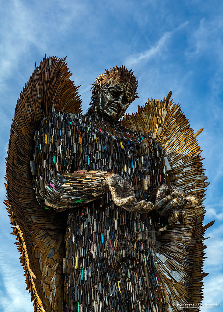 Knife Angel Sculpture Knife Angel at the British Ironwork … Flickr