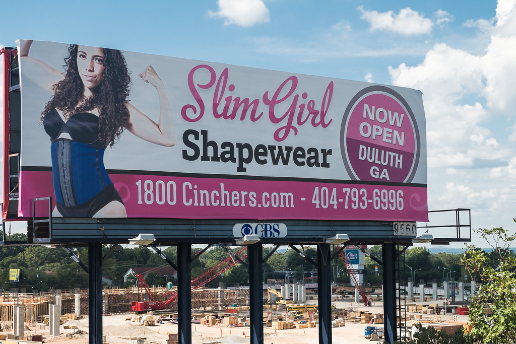 Slim Girl Billboard for Slim Girl Shapewear in Atlanta, Ge… Flickr