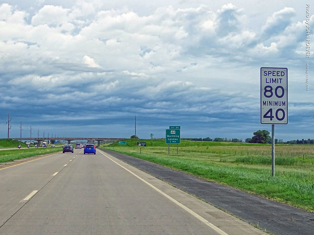 80mph Speed Limit on I29, 13 July 2019 Driving northbound… Flickr