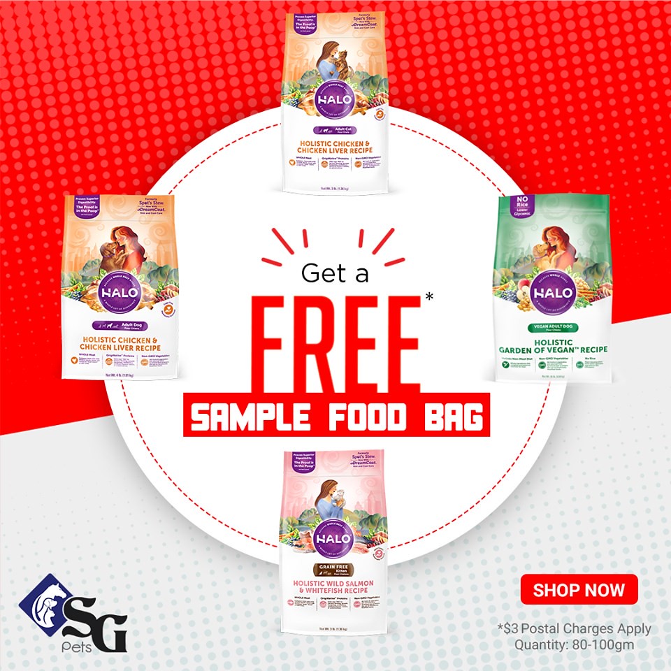 Get a Free Sample Food Bag Buy Pet Food Online SG Pets… Flickr