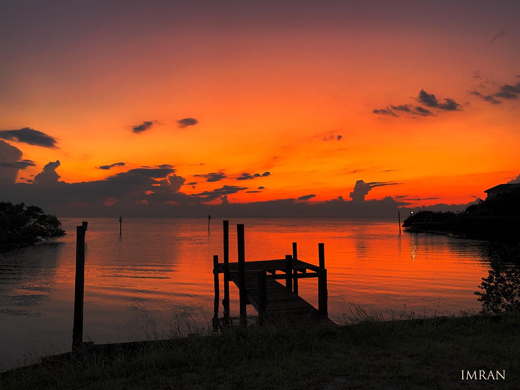 Tampa Bay Florida Sunset (& Home) View (Away From Home) … Flickr