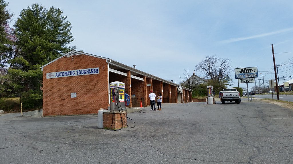 Hills Car Wash in Lynchburg now demolished smartphone du… Kipp