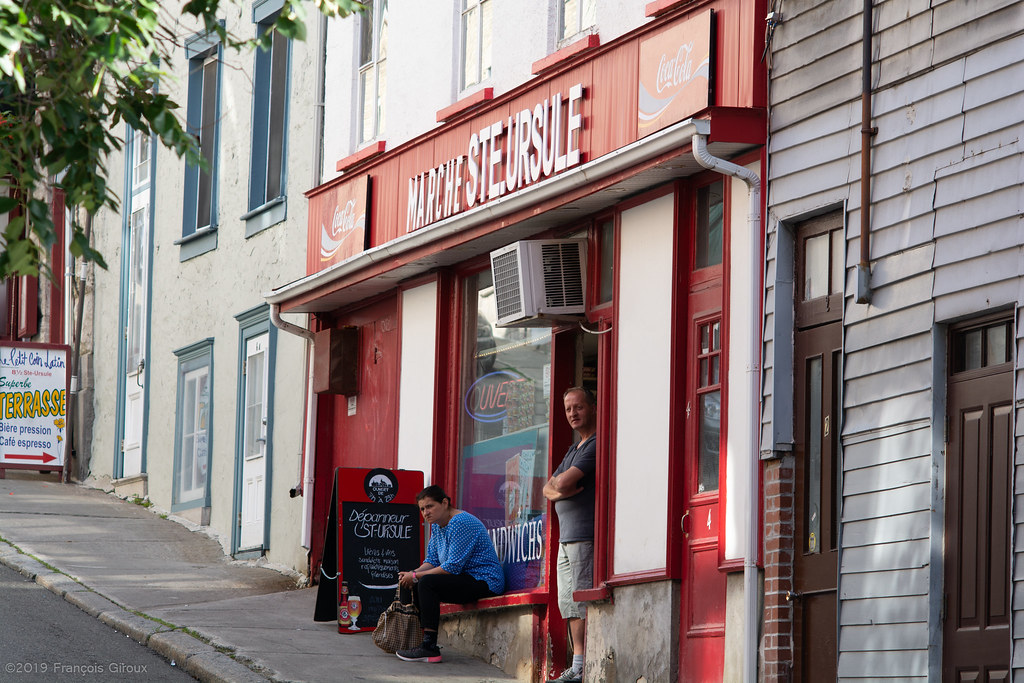 VieuxQuébec, marché SteUrsule François Giroux Flickr