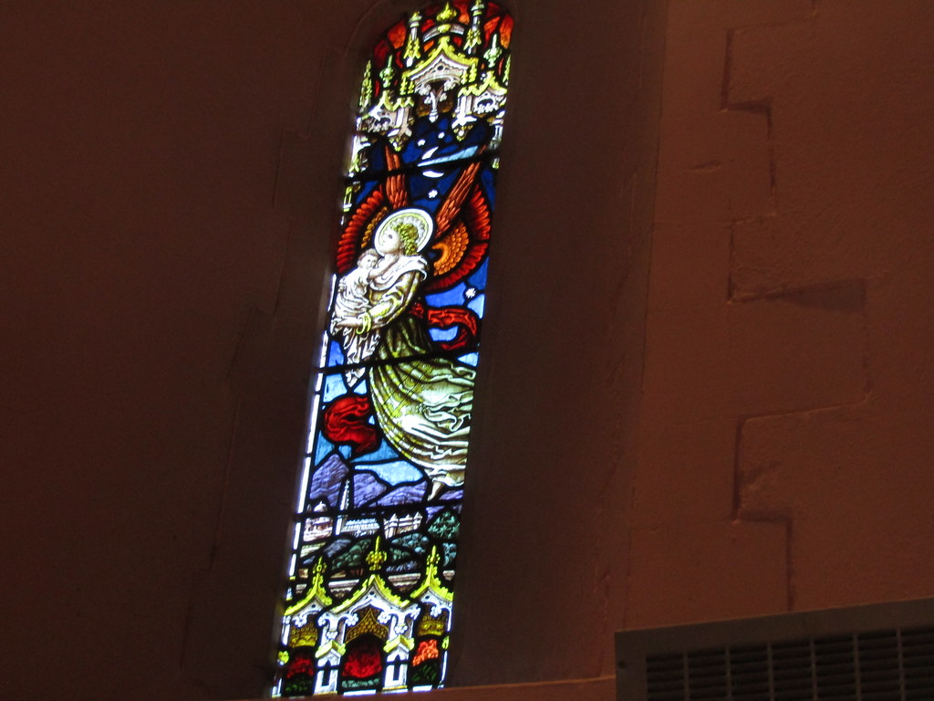 IMG_6855 all types of stained glass inside this church Flickr