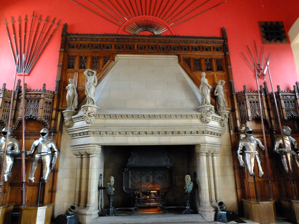The Great Fireplace The Great Hall, Edinburgh Castle Circa… Flickr