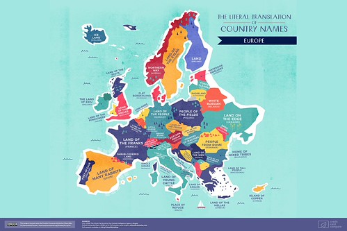 Literal Translation of Country Names Europe Tom Wigley Flickr